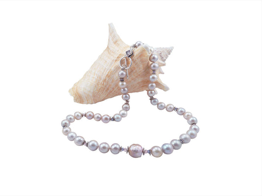 Do you have heirloom pearl jewelry?  Do you wear it?  If not, you should redesign it, transform your old pearl jewelry