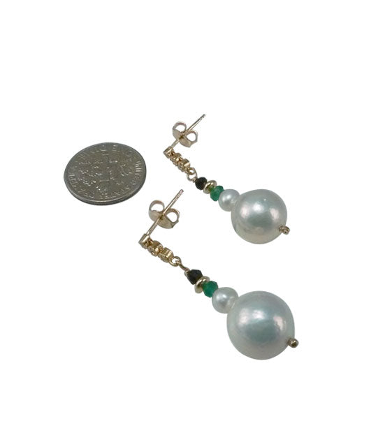 Elegant custom pearl earrings for any occasion