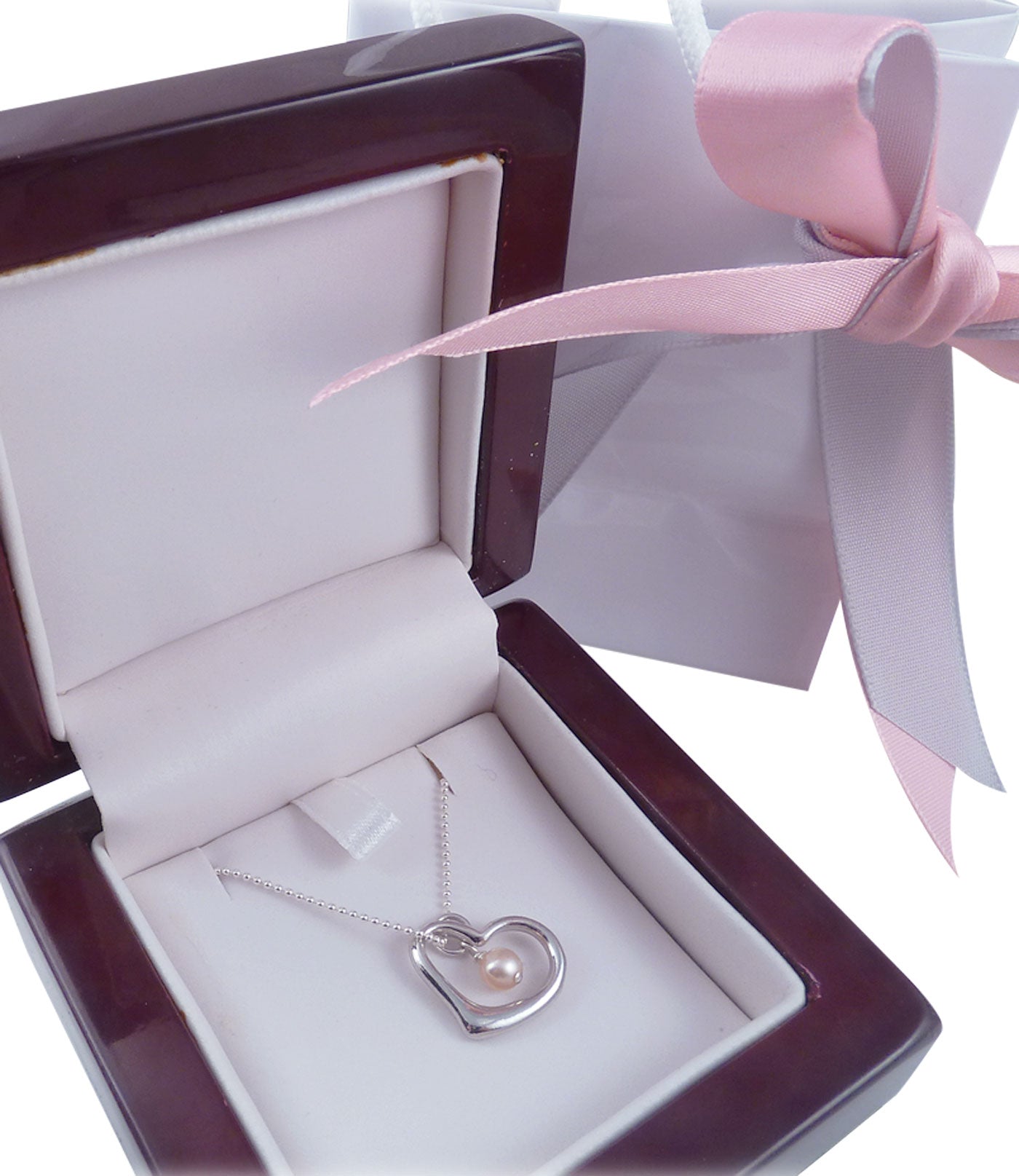 Love pearl pendant necklace may be worn  daily.  Custom pearl jewelry