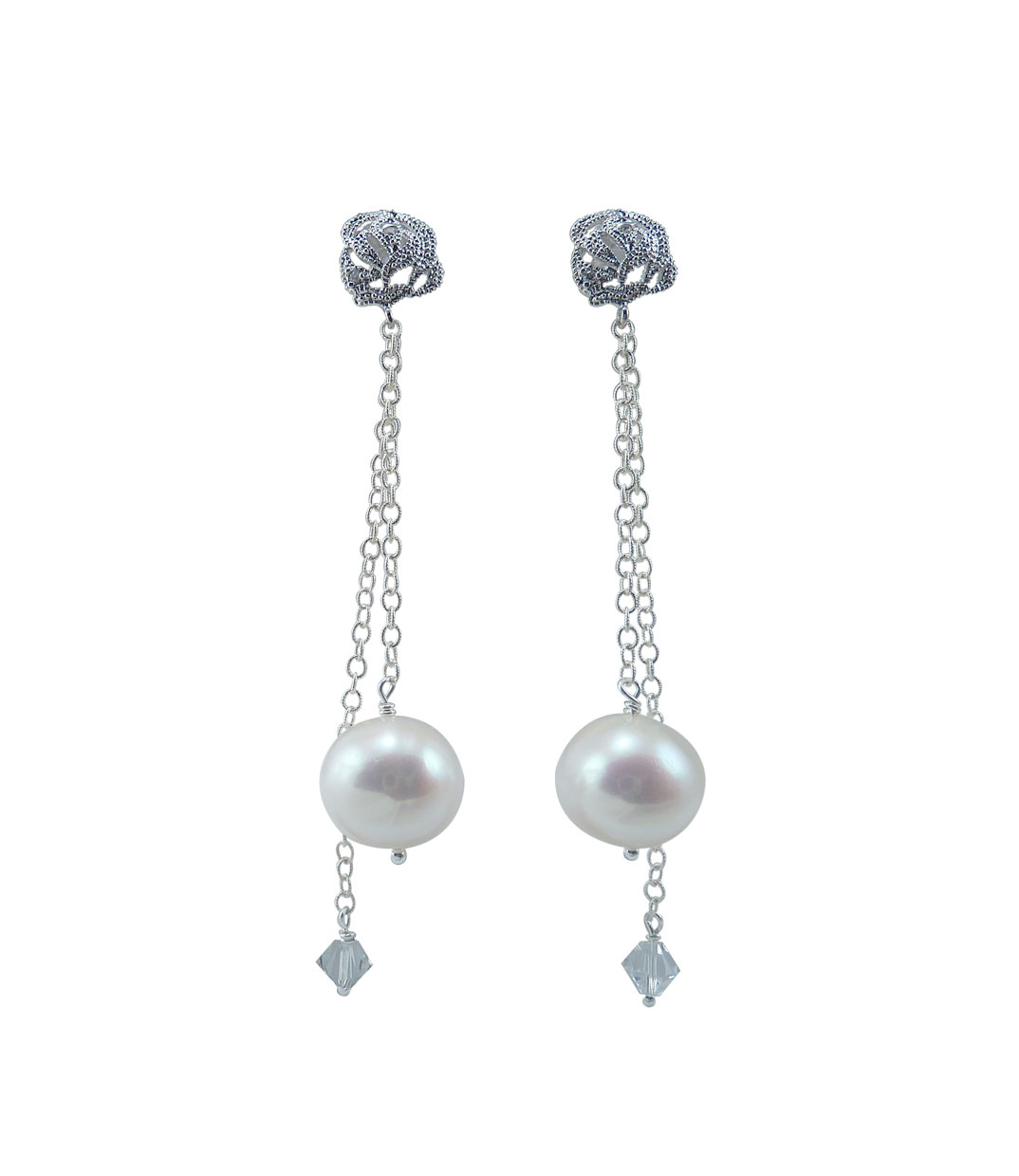 earrings pearls jewelry